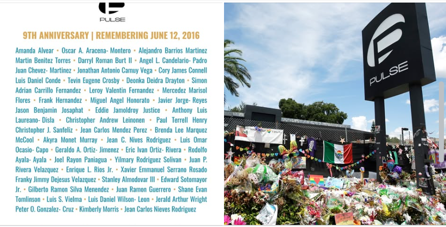 pulse nightclub 2016 and names of lives lost